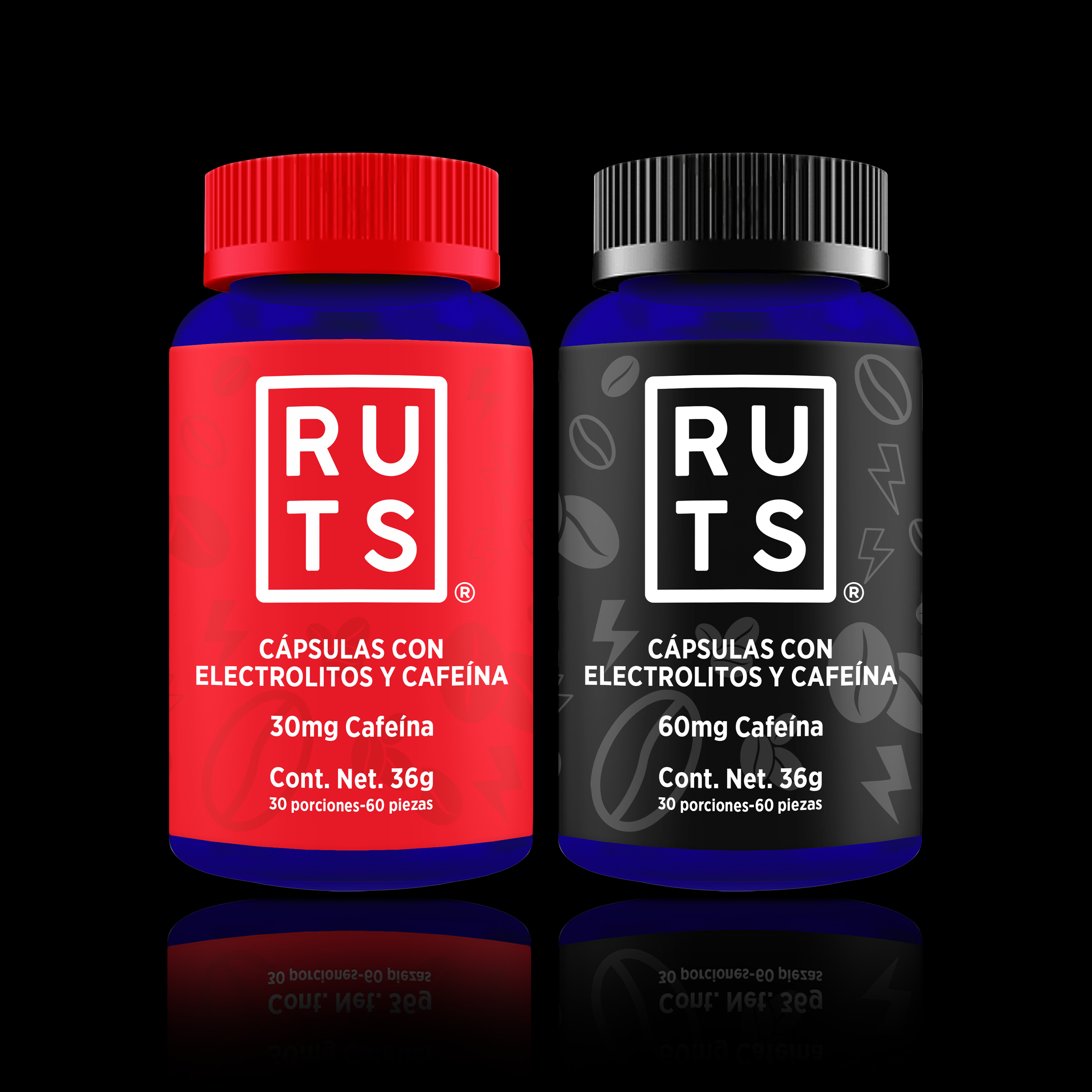 Electrolitos con Cafeína