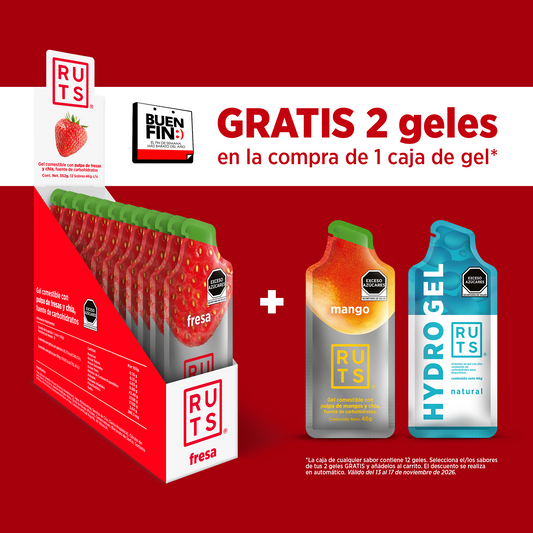 Gel Energético sabor Fresa
