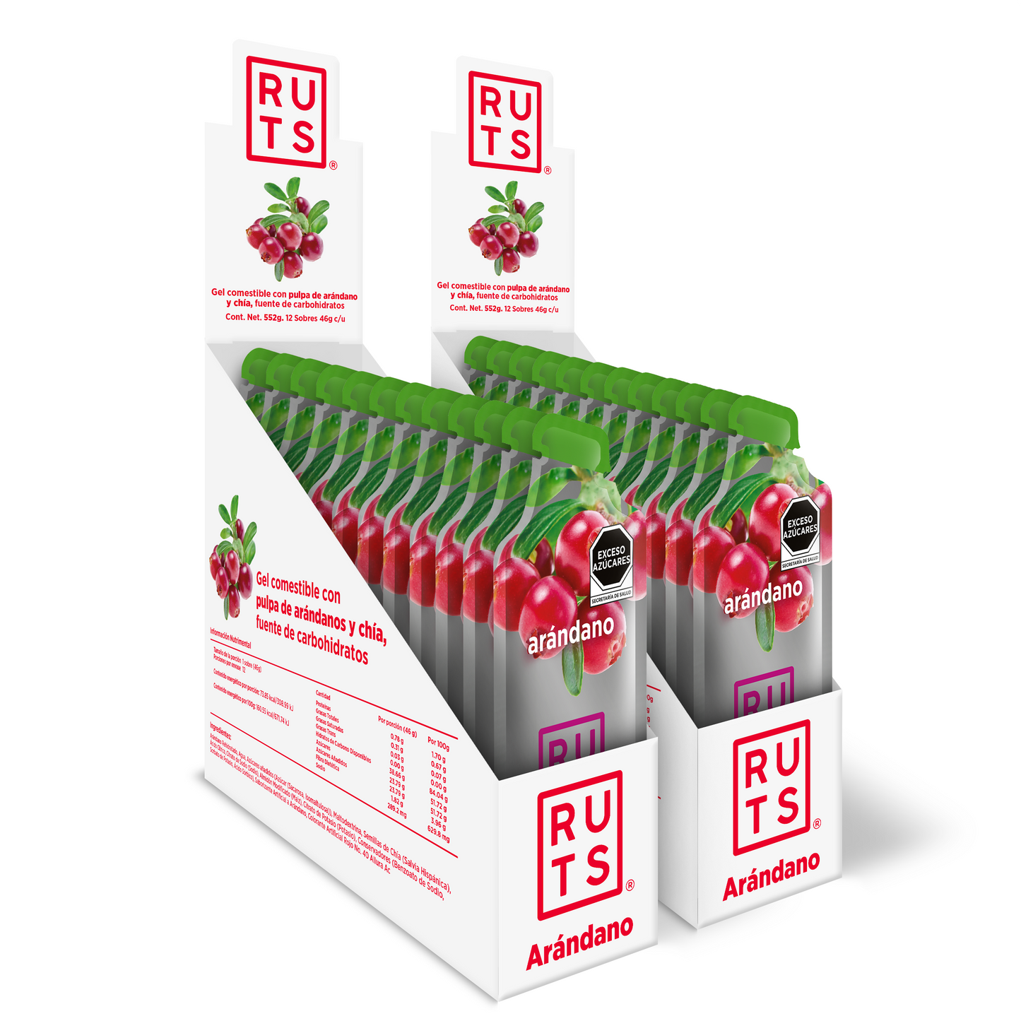 Gel Energético sabor Arándano