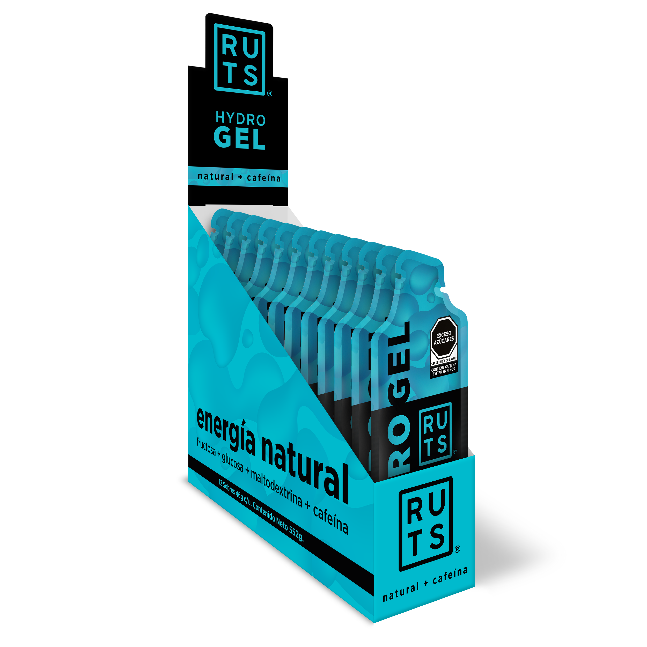 Hydrogel sabor Natural con 110mg Cafeína