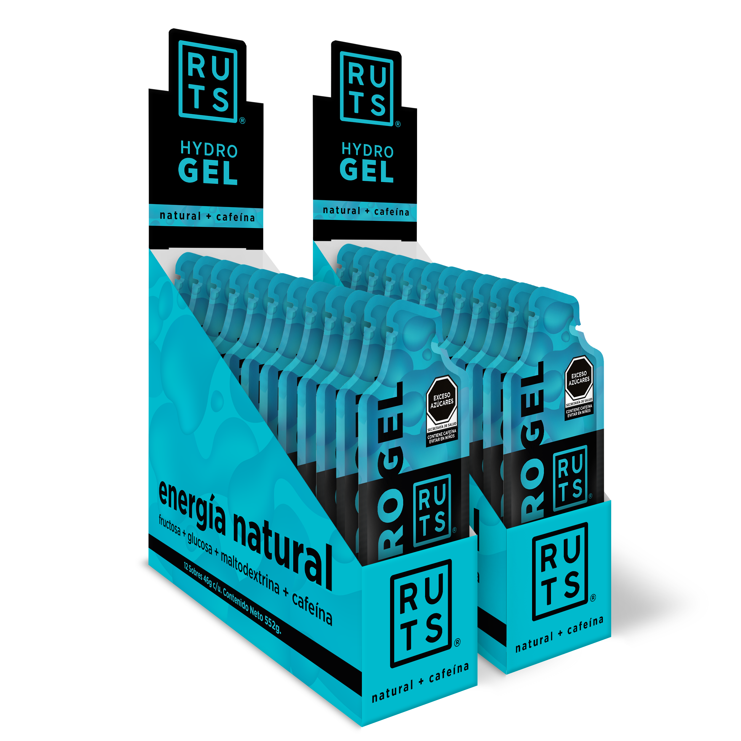Hydrogel sabor Natural con 110mg Cafeína