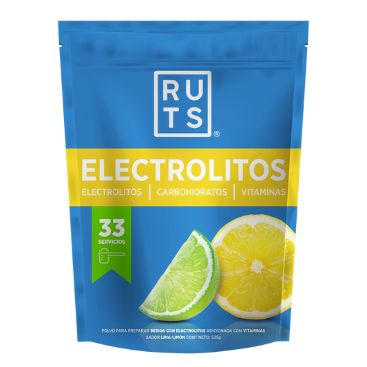 Electrolitos en Polvo + Vitaminas + Carbohidratos sabor Lima-Limón