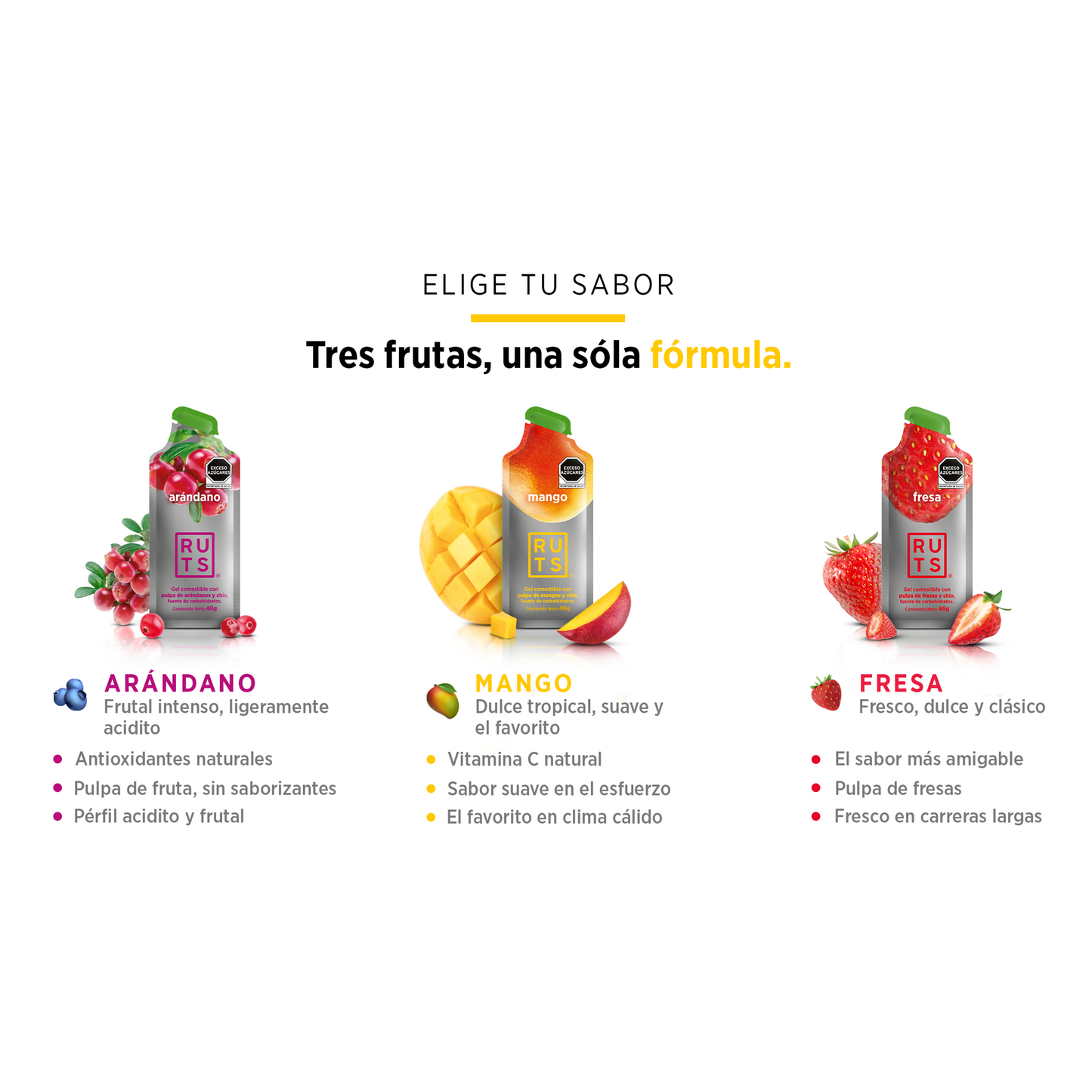 Gel Energético sabor Arándano