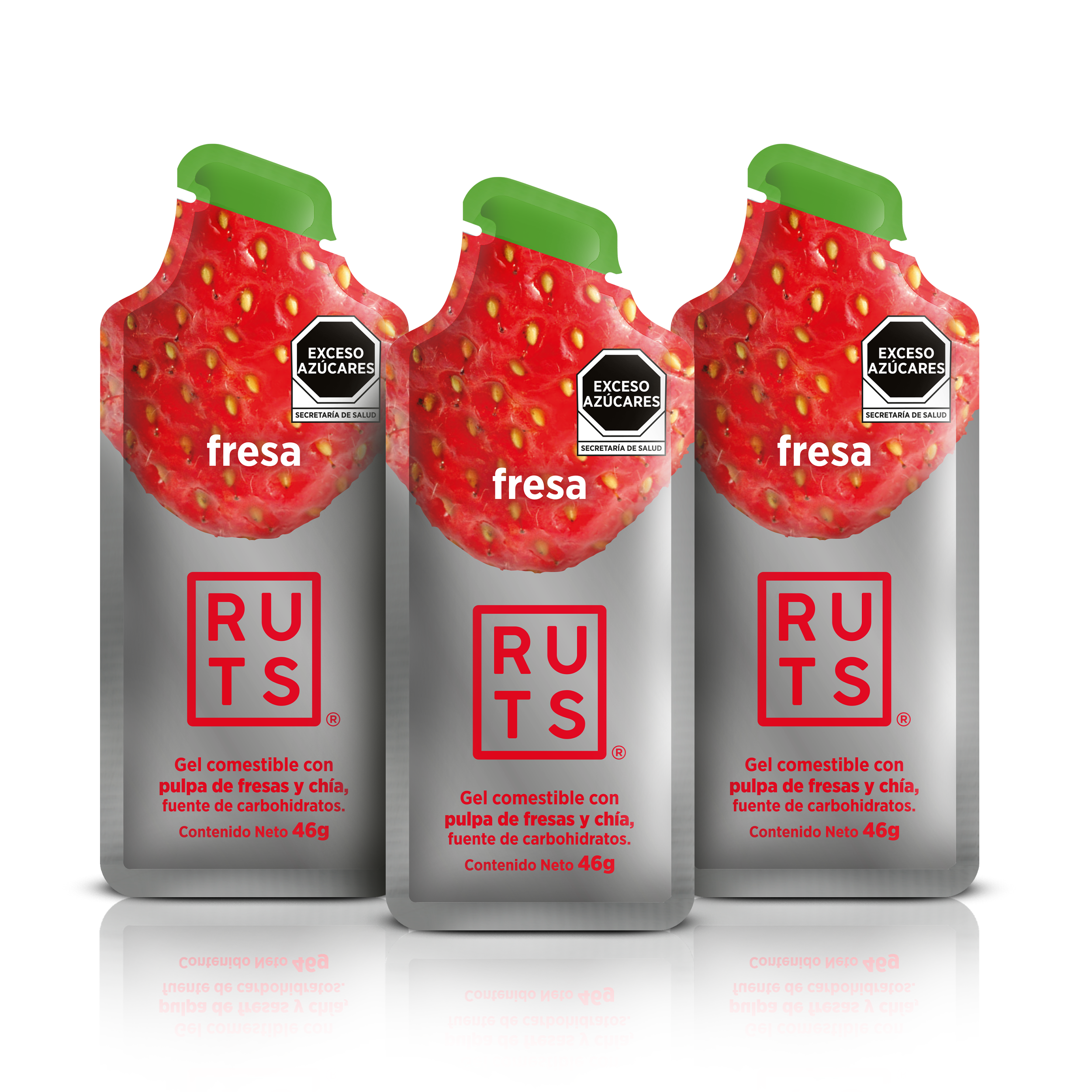 Gel Energético sabor Fresa