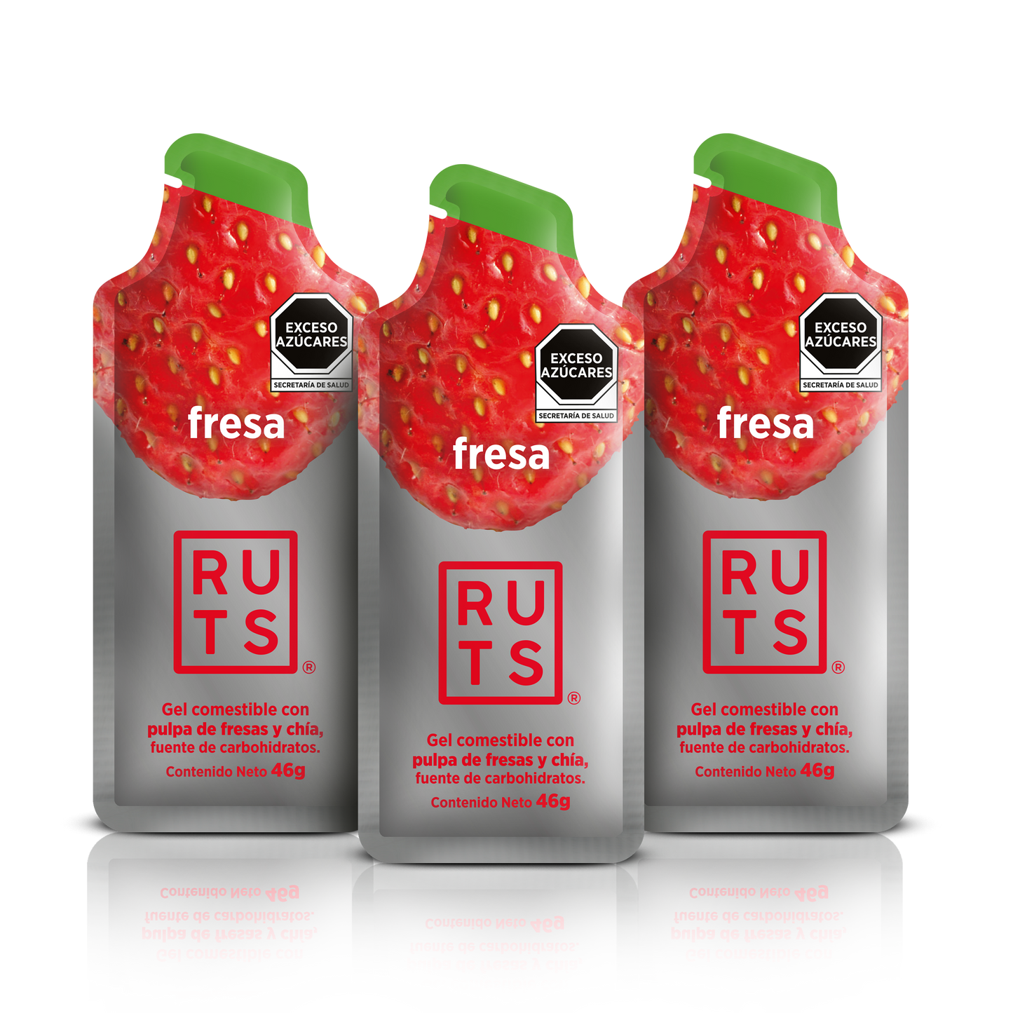 Gel Energético sabor Fresa
