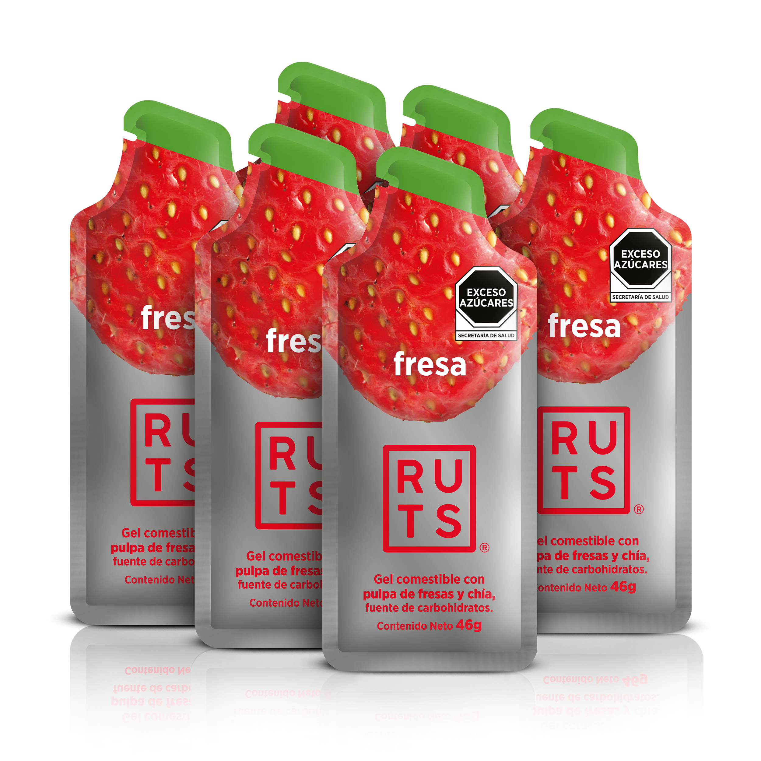 Gel Energético sabor Fresa – RUTS ENERGY
