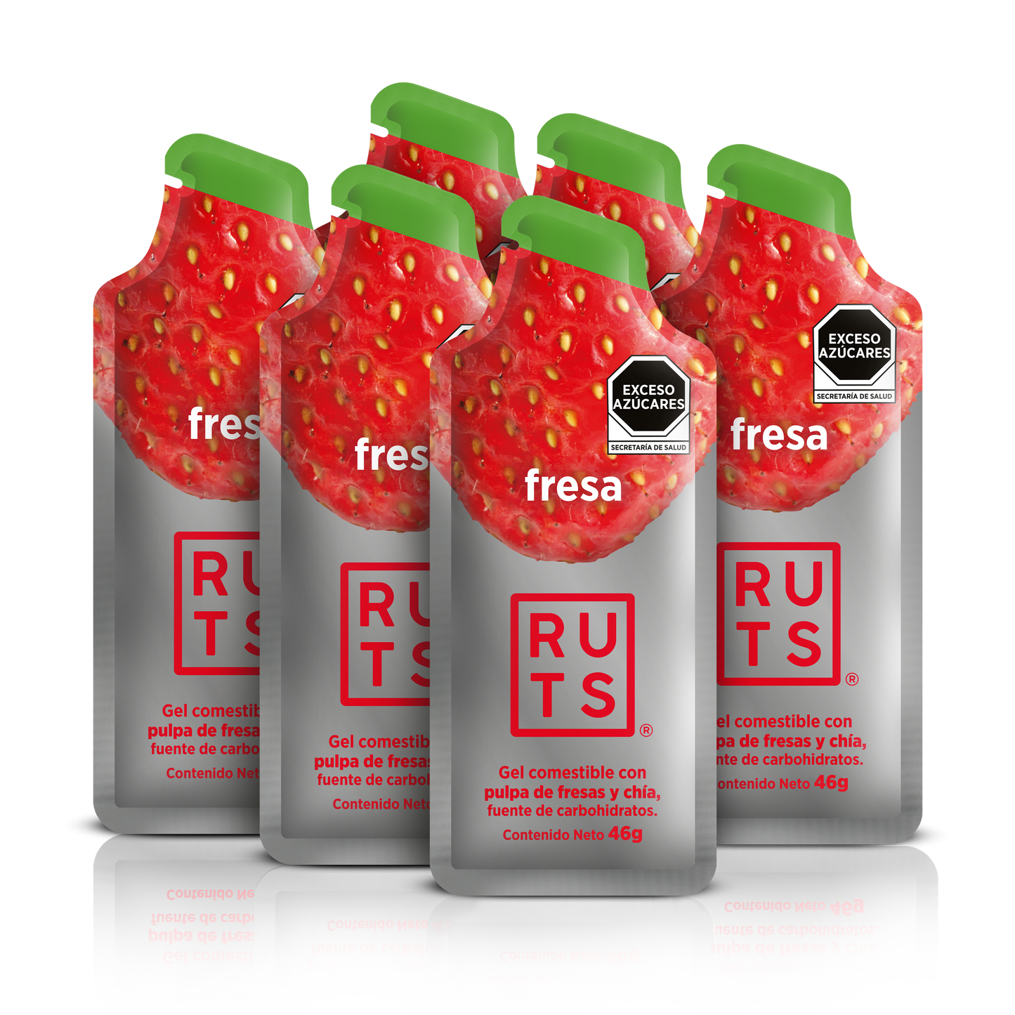 Gel Energético sabor Fresa