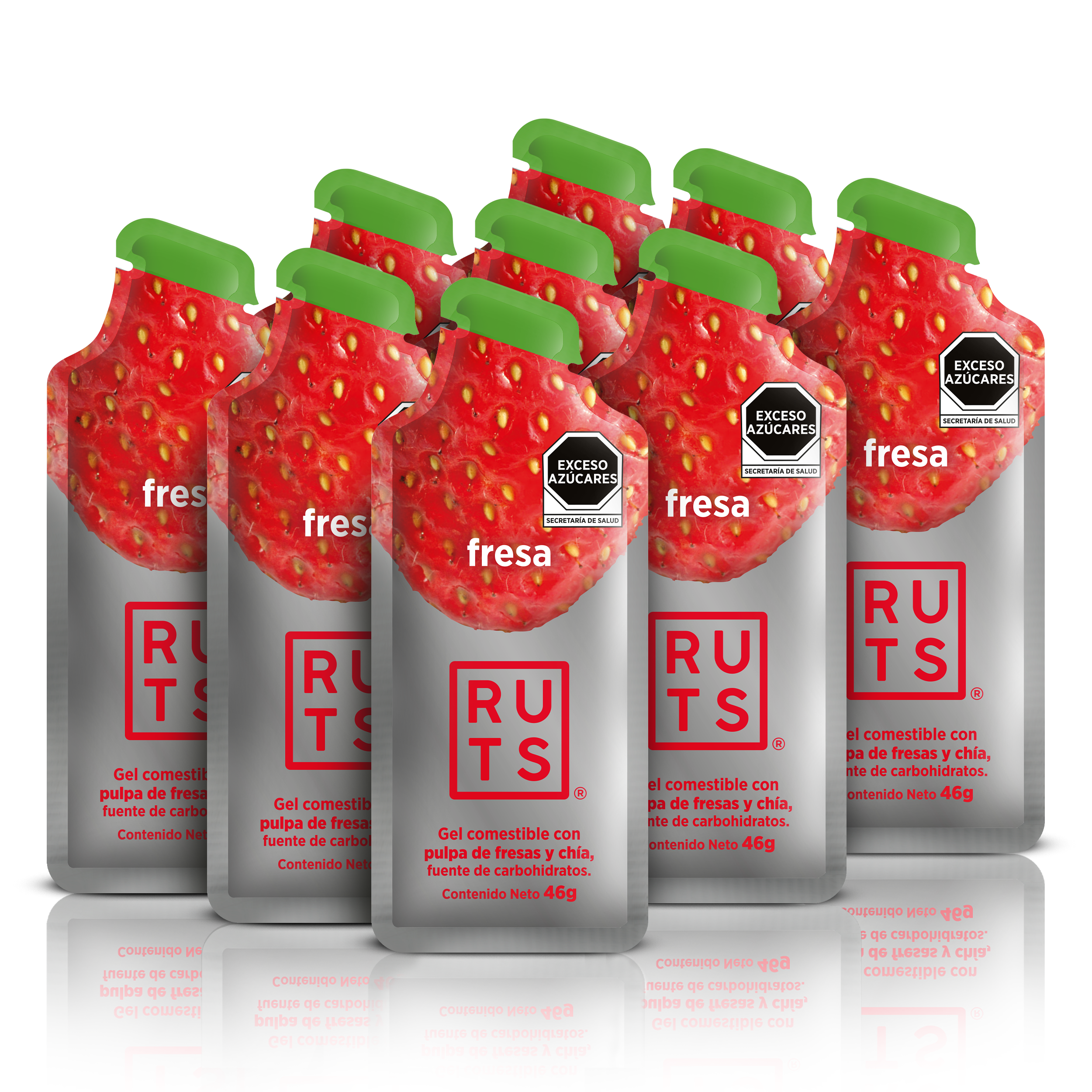 Gel Energético sabor Fresa