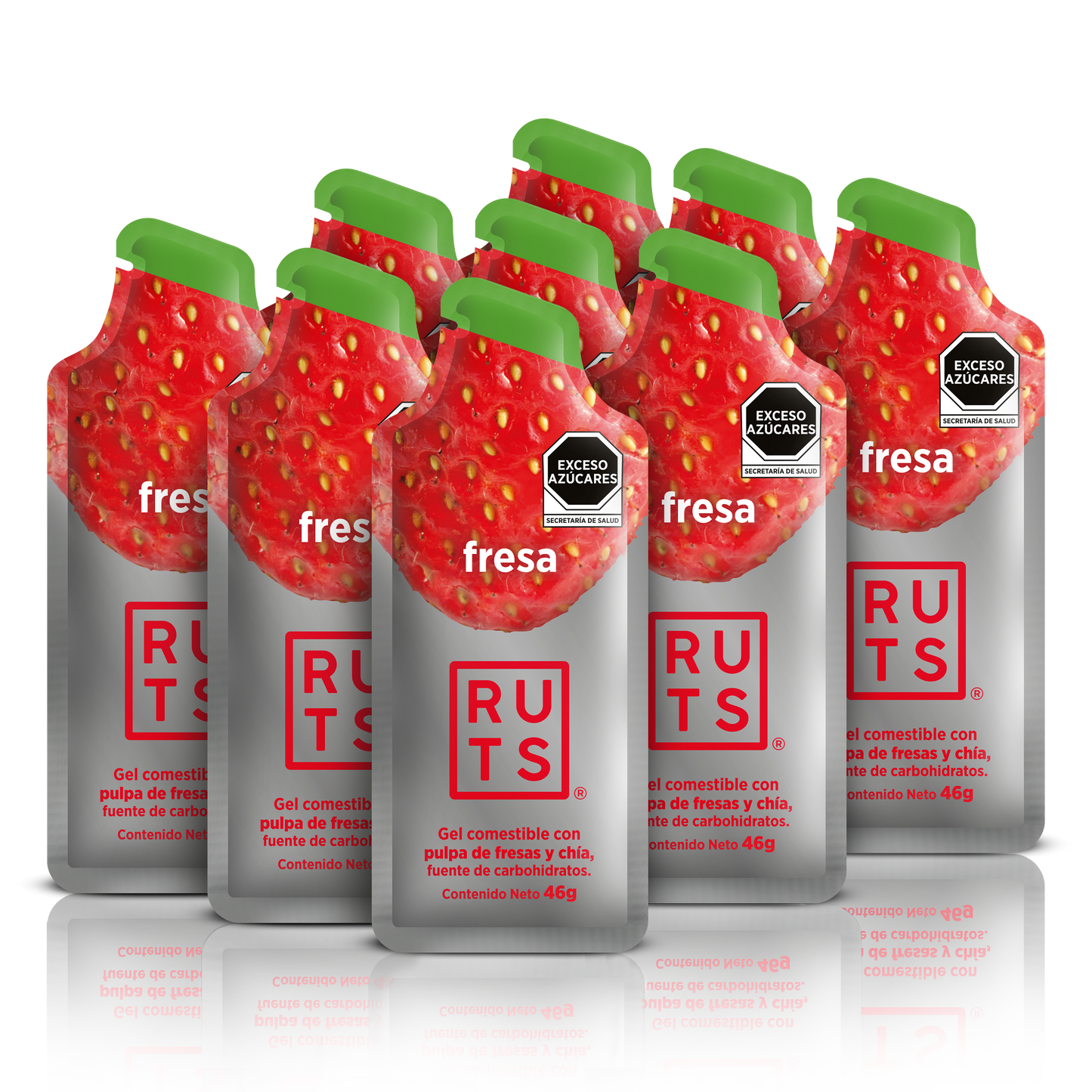 Gel Energético sabor Fresa