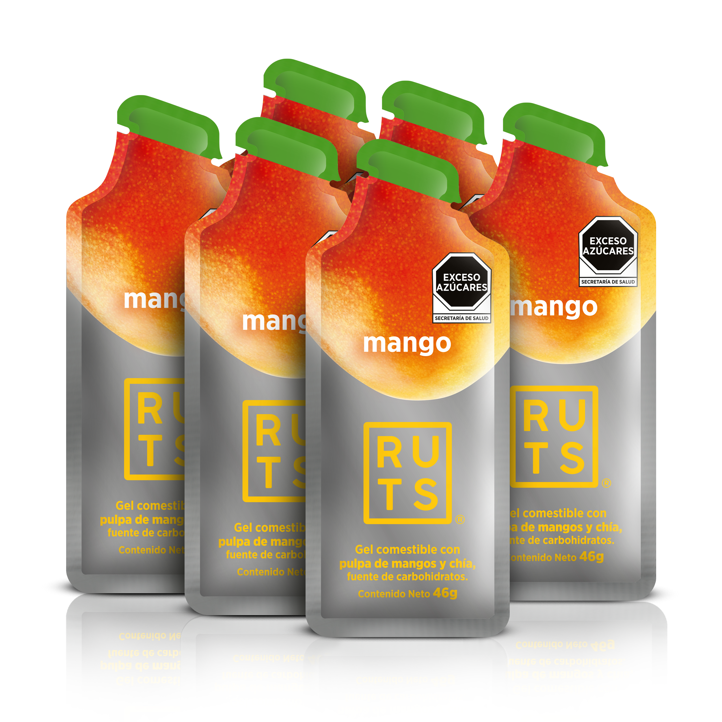 Gel Energético sabor Mango